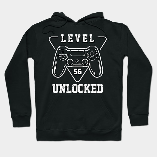 Level 56 Unlocked Hoodie by GronstadStore